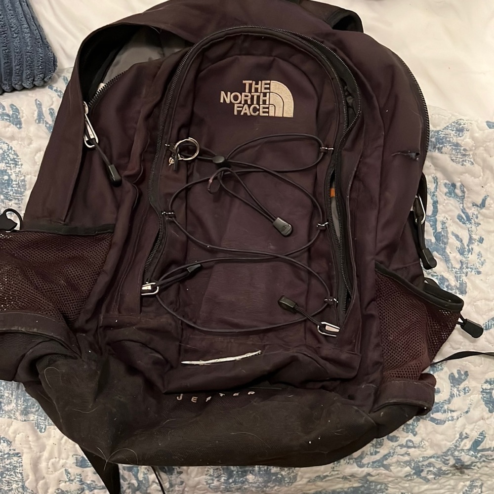 North face jester backpack.